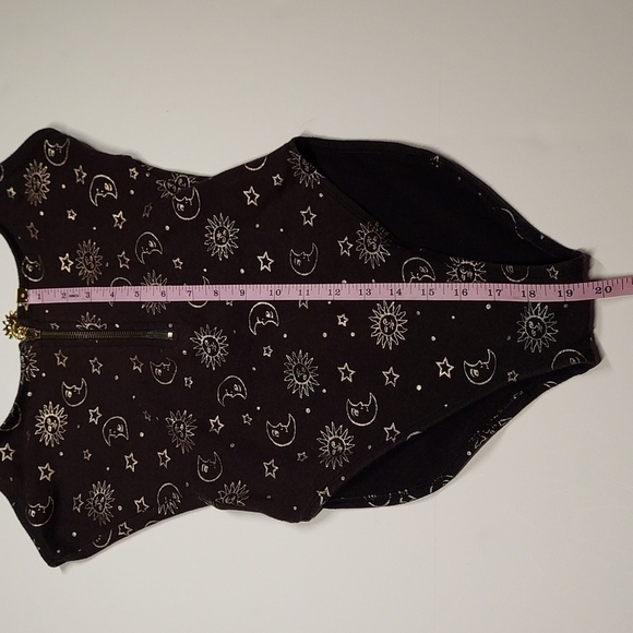 TAHITI SUN & MOON BLACK & GOLD SWIMSUIT Size L - Picture 8 of 9